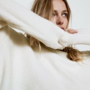 Wool Knit Blend Sweater/Pullover Zara